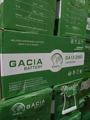 Gacia Dry Cell 200ah Gell Battery
