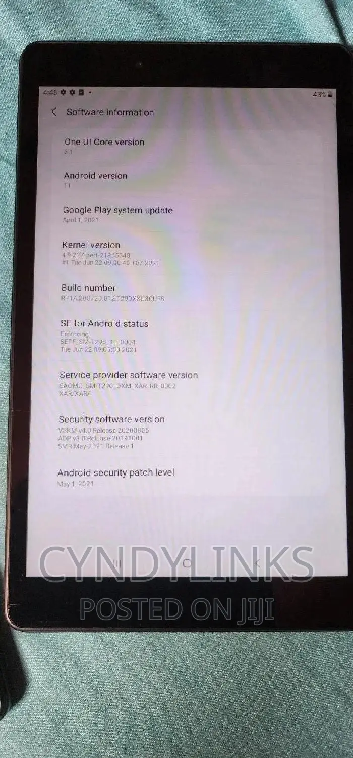 Samsung Galaxy Tab A 8.0 (2019) 32 GB Black