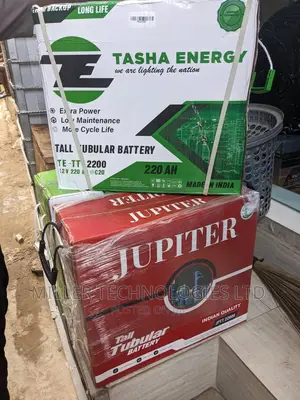 Tasha Tubular Battery 220ah, Jupiter Tubular Battery 220ah