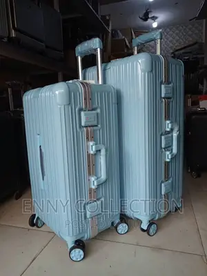 Set of 2 Aluminum Luggage Box