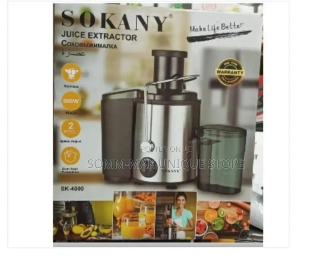 Sokany Juice Extractor - 800W - Sk-4000