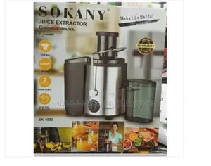 Sokany Juice Extractor - 800W - Sk-4000