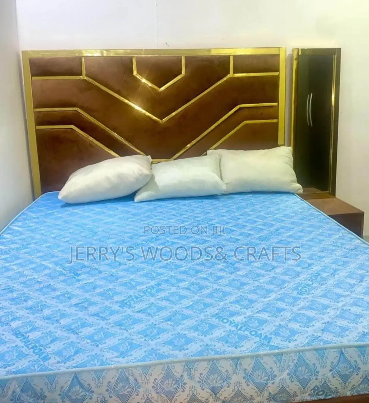 6by6 Padded Bedframe