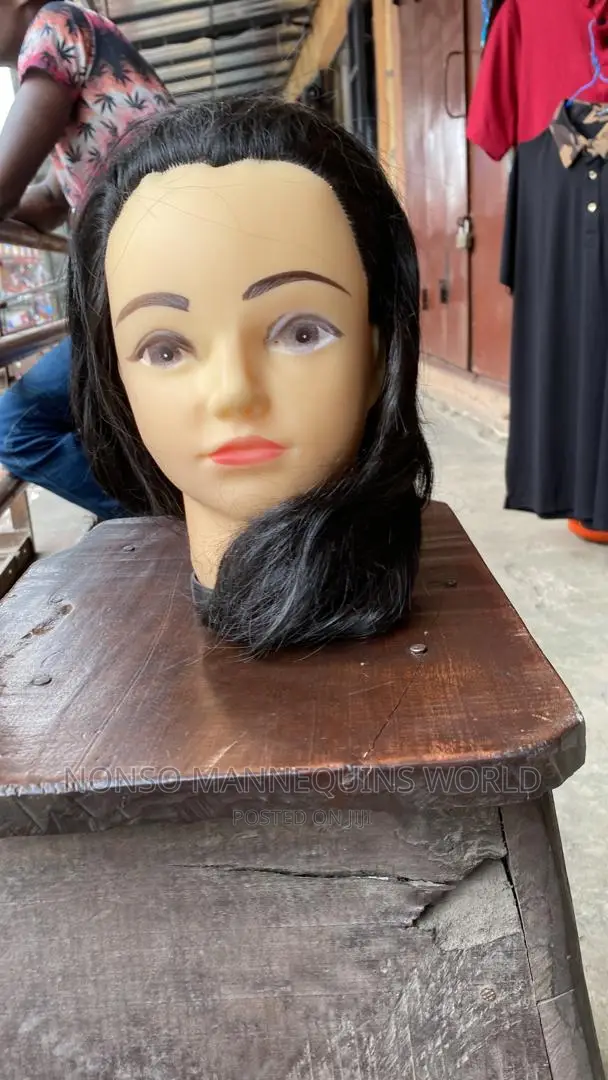 Female Mannequin Head With Hair for Practicing in Lagos Island (Eko