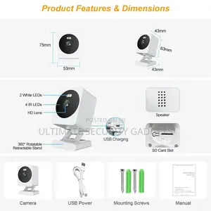 Wi-Fi Tuya Smart Mini Camera(3mp)