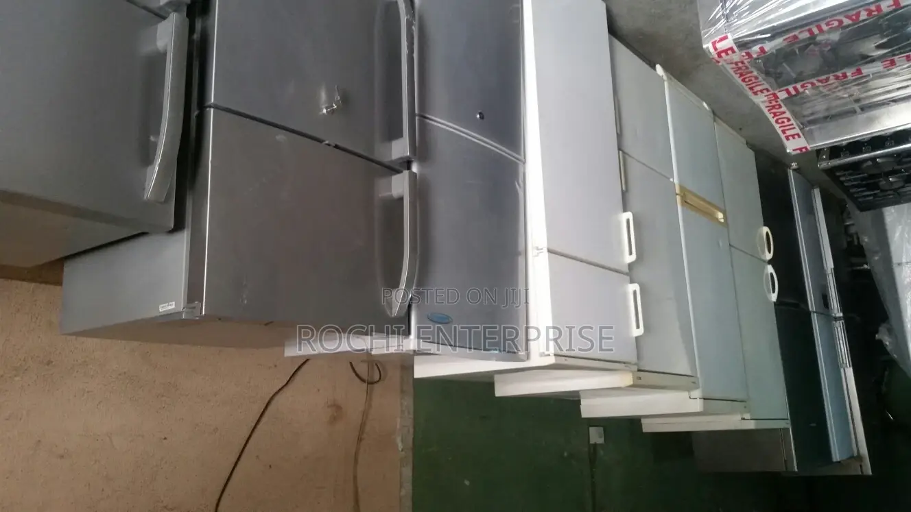 Double Door Fridge and Freezer