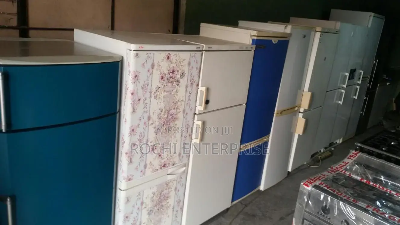 Double Door Fridge and Freezer