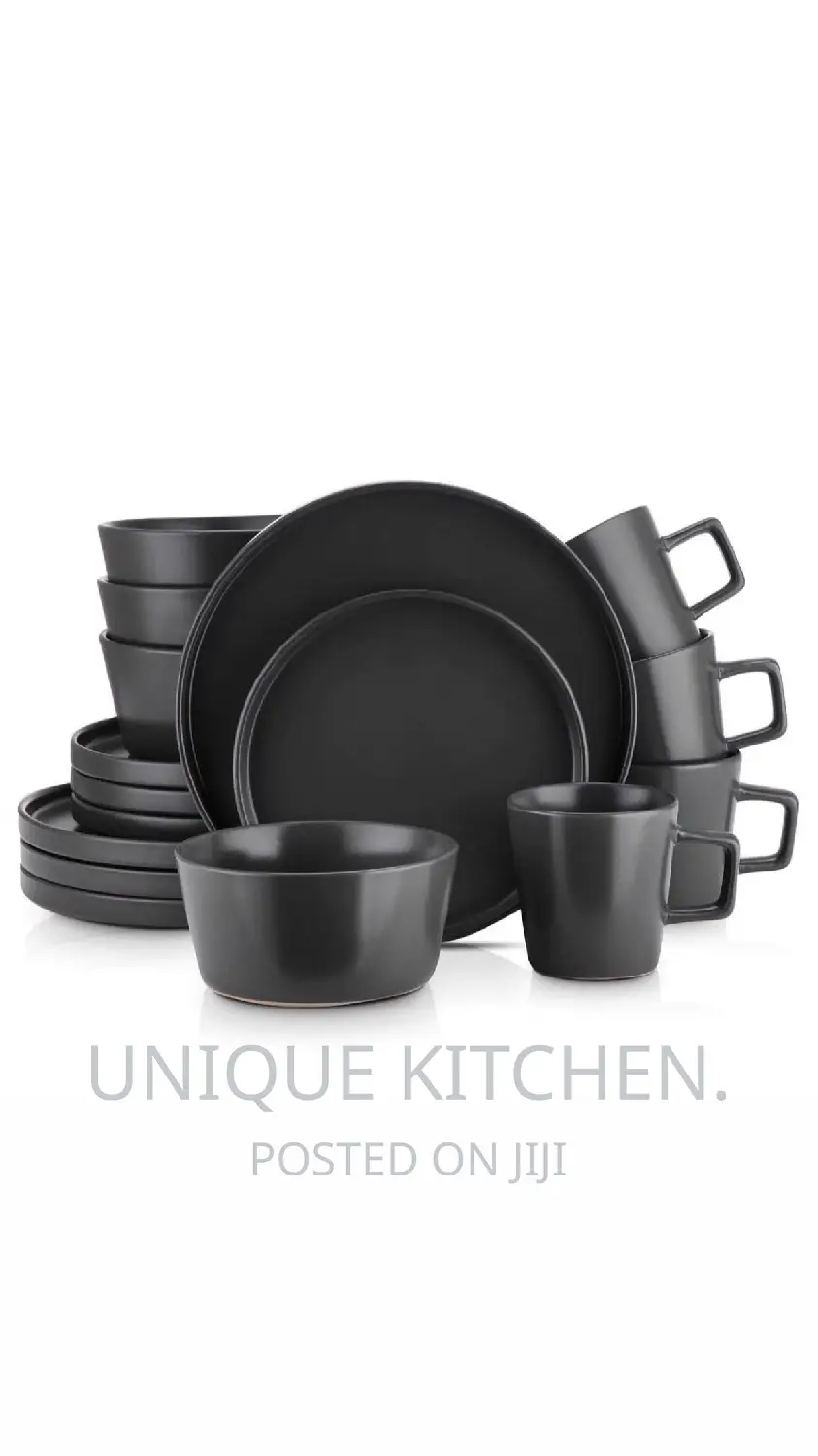 16 PCS Stoneware Dinnerware Set