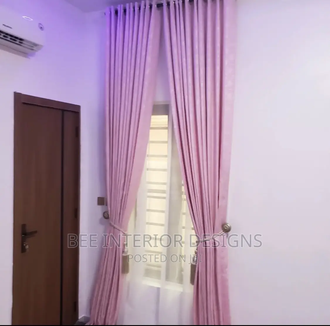 High Quality Pink Curtains