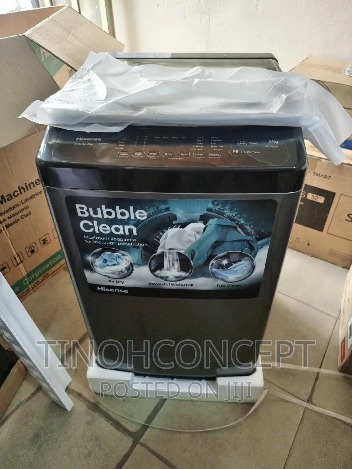 Hisense Washing Machine Top Loader 8kg 