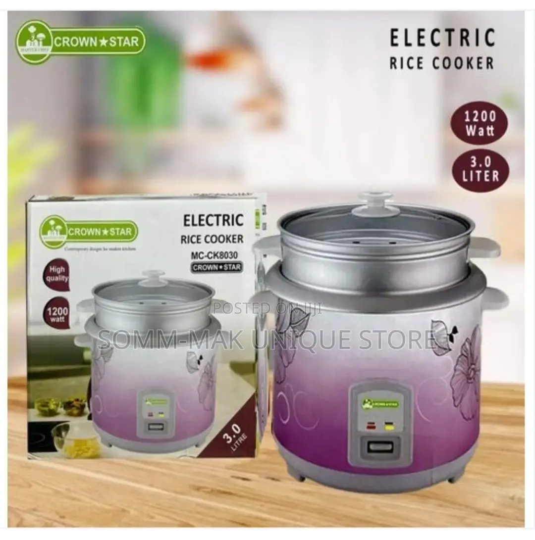 Master Chef Electric Rice Cooker- 3litre