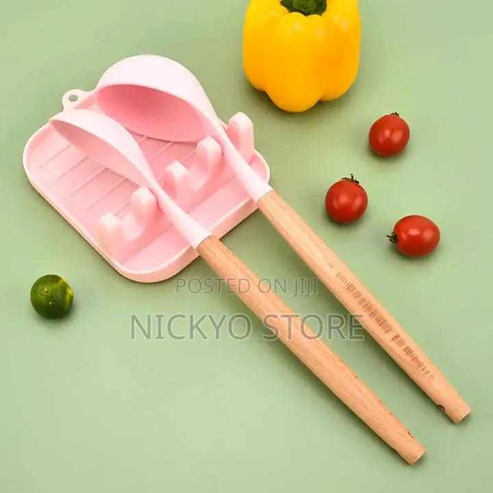 Multifunction Wood Handle Cooking Ware Set Silicone