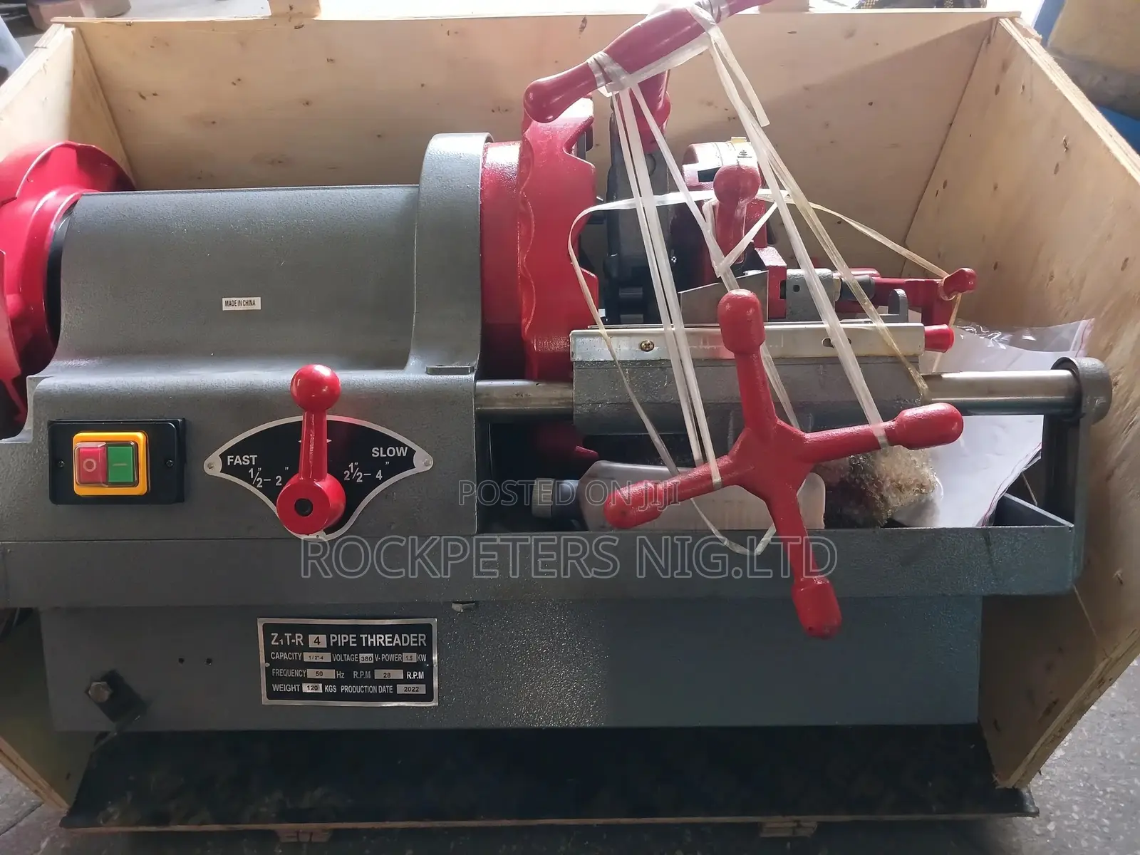 Z1 T R4 1⁄2" - 4" Pipe Threading Machine(3-Phase)