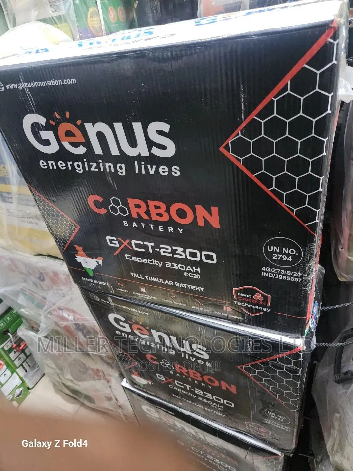 Genus Carbon Battery 230ah 12v AVAILABLE