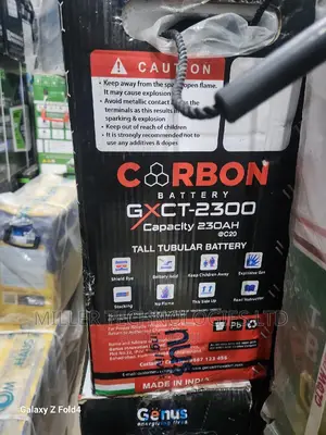 Genus Carbon Battery 230ah 12v AVAILABLE