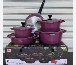 11pcs Nonstick UCC Life Granite Cookware