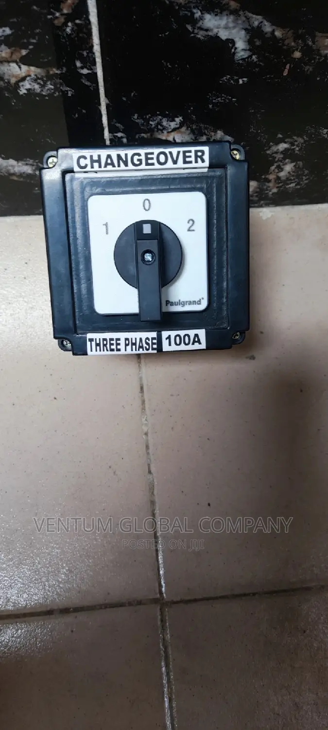 100A Changeover Switch Three Phase