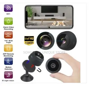 Smart Spy Wifi Hd Mini Camera With Motion Dectector