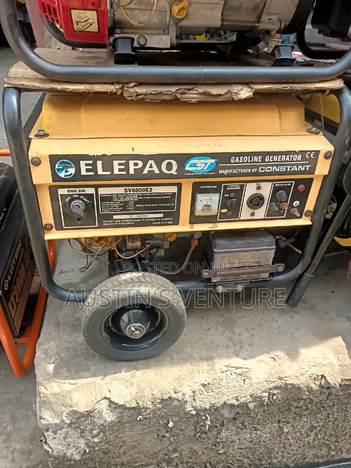 Used Automatic 3kva Elepaq Generator