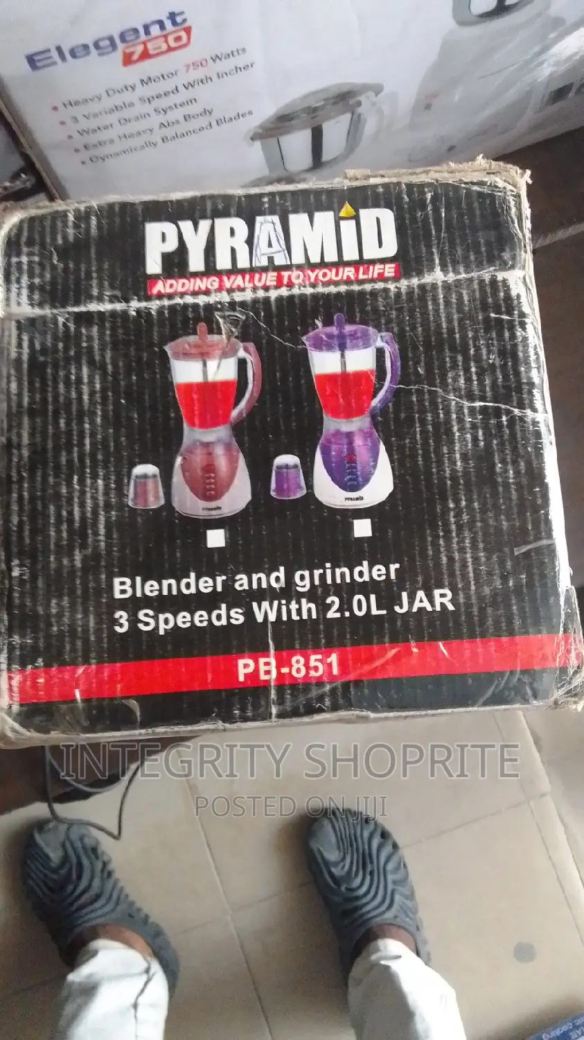 Pyramid 2l Electric Blender and Grinder PMY44B2 in Lagos Island (Eko