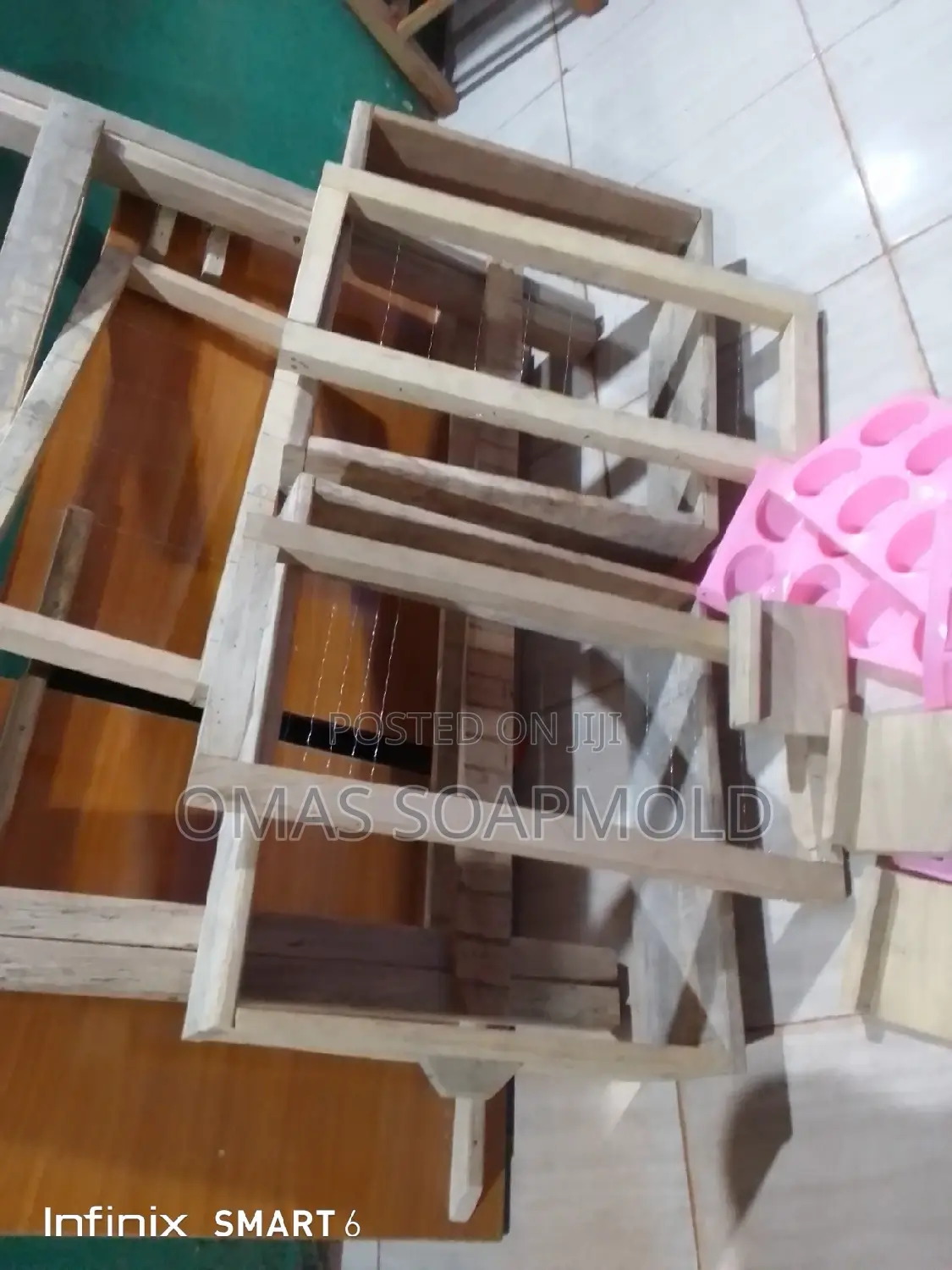 Soap Cutter, Molds and Foldable Table