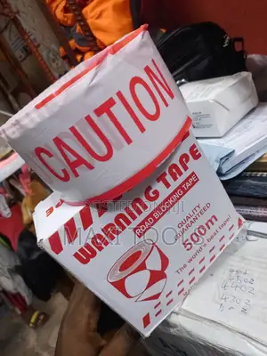 Warning Tape 500m Red And White