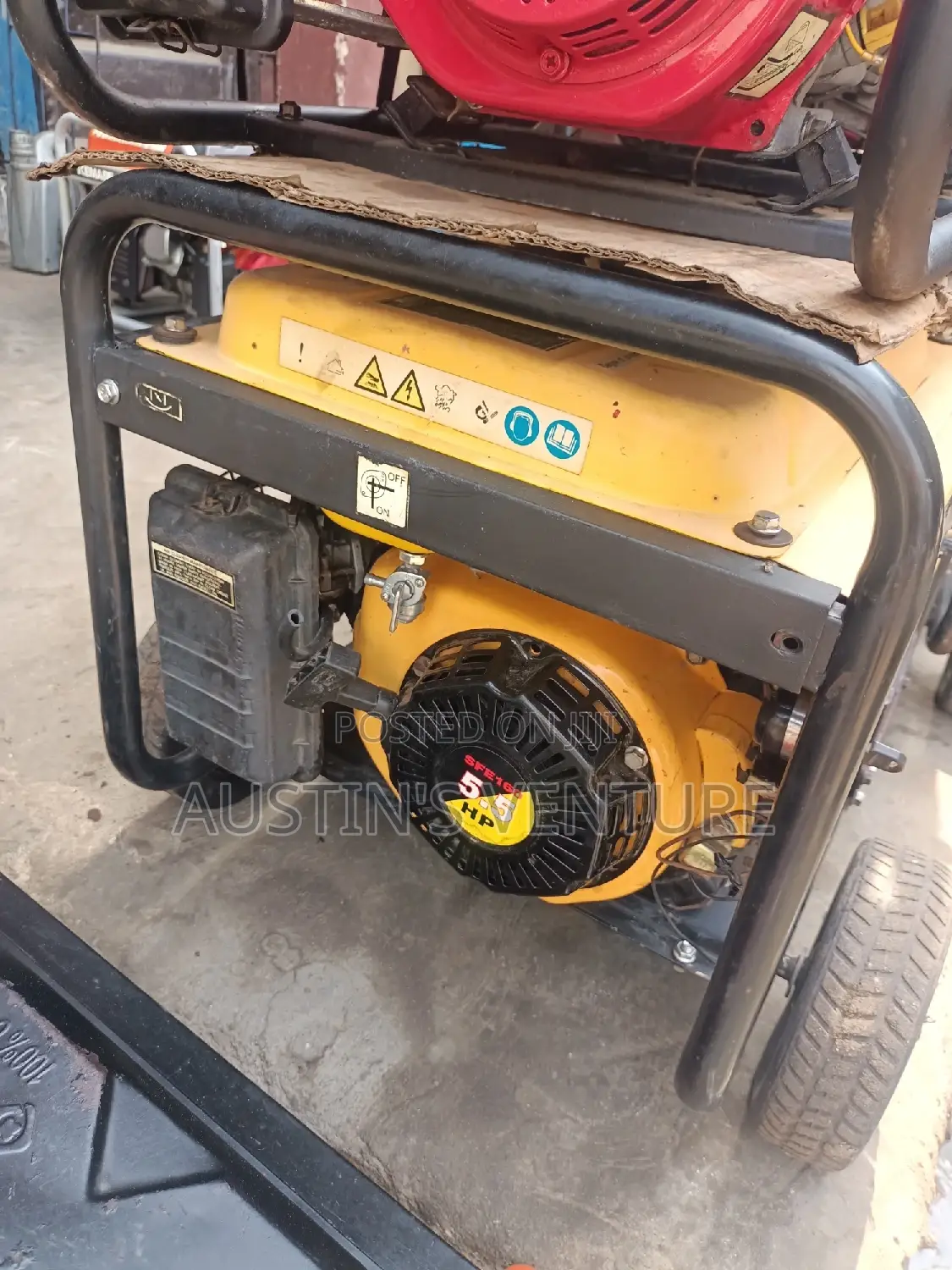 Used Automatic 3kva Elepaq Generator