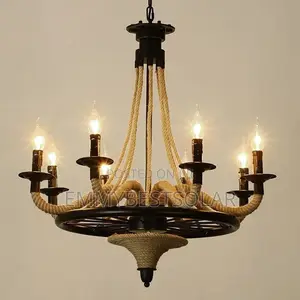 Wooden Chandelier Light