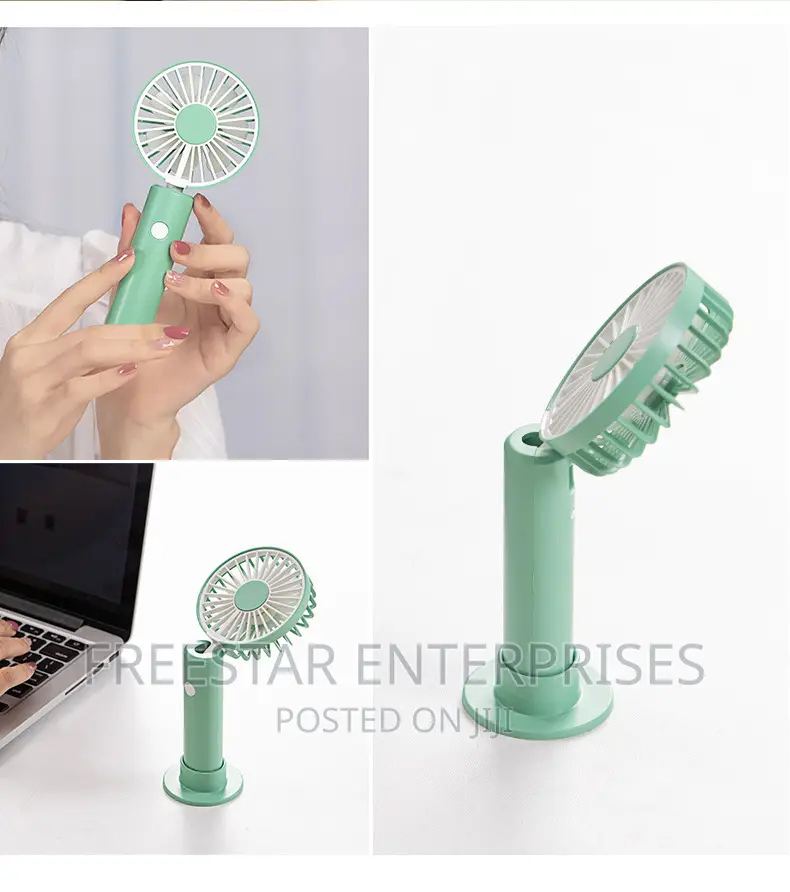 Rechargeable Hand Fan. Mini Hand Fan.