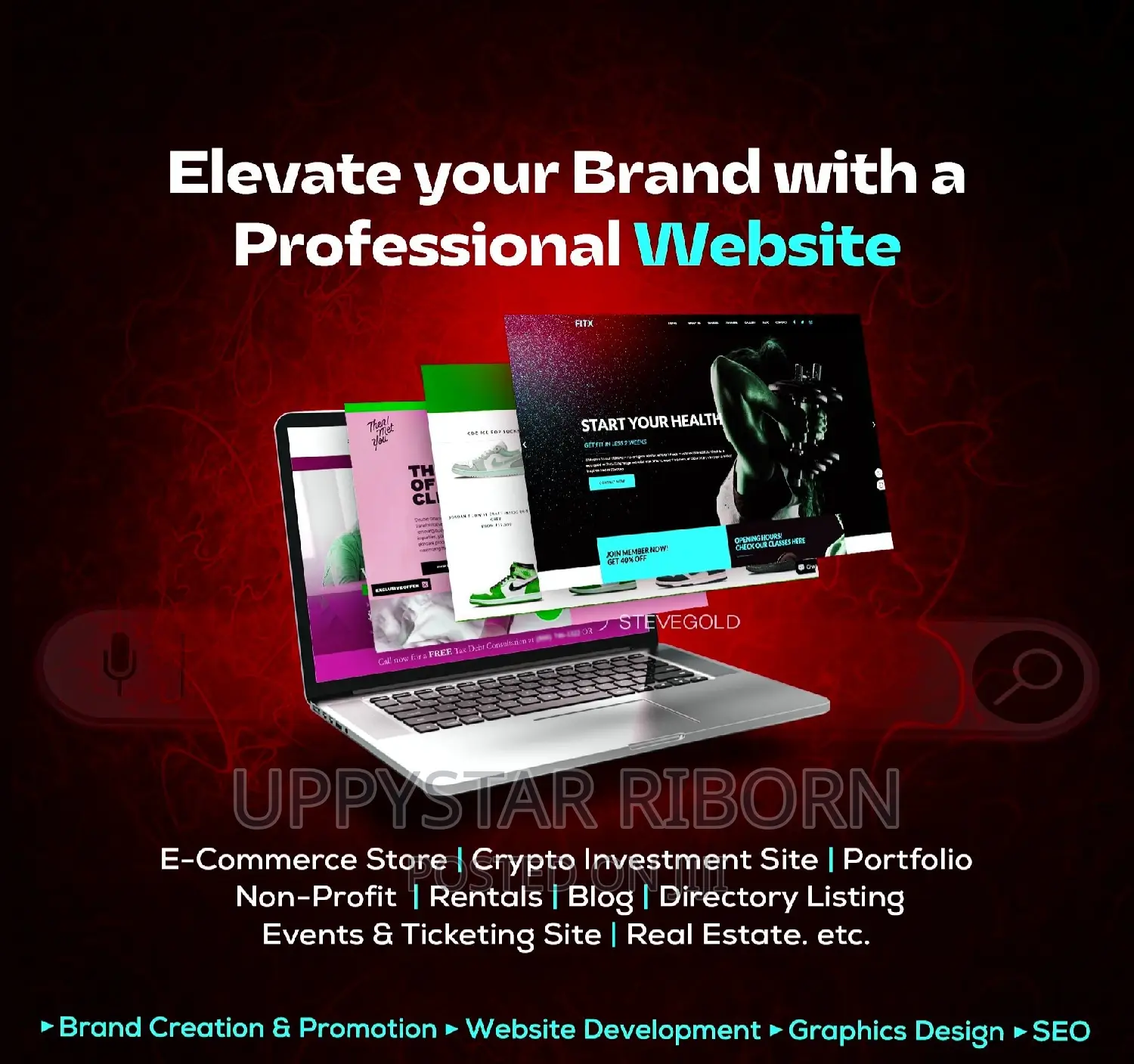 Website Design Services + Free Logo