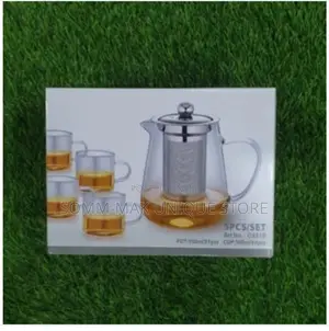 Glass Tea and Coffee Pot Set