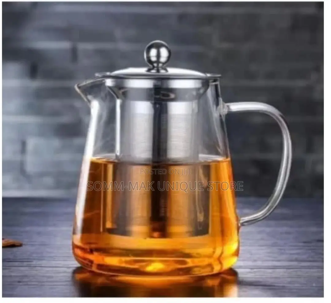 Glass Tea and Coffee Pot Set