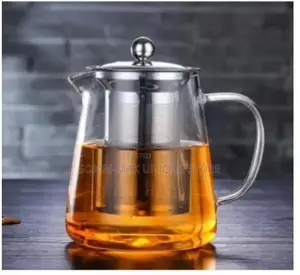 Glass Tea and Coffee Pot Set