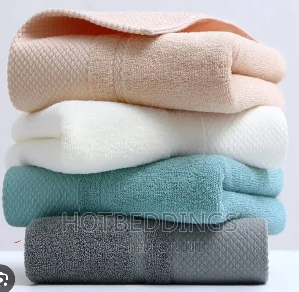 4pcs Of Cotton Hotel Towels Large