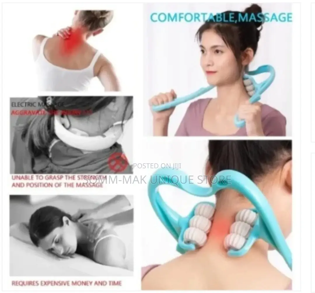 Manual Neck and Body Massager- Blue