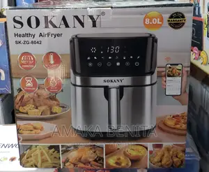 Sokany Airfryer 8.0ltrs