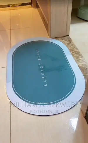 Water Absorbent Bathroom Footmat