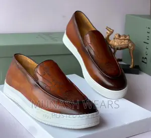 Berluti Leather Sneakers