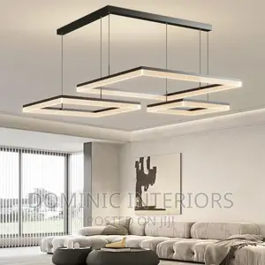 Square Bar Chandelier