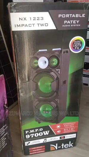 Portable Patey Sound System 9700W