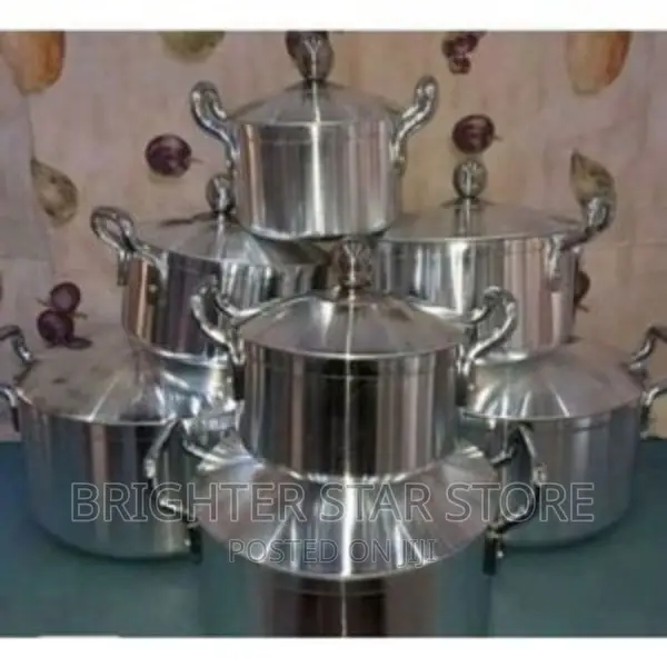 Classic 7pcs Set Aluminium Pot Cookware