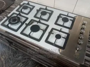 Gs Stainless Top 6 Burners Built-in Gas Cooker