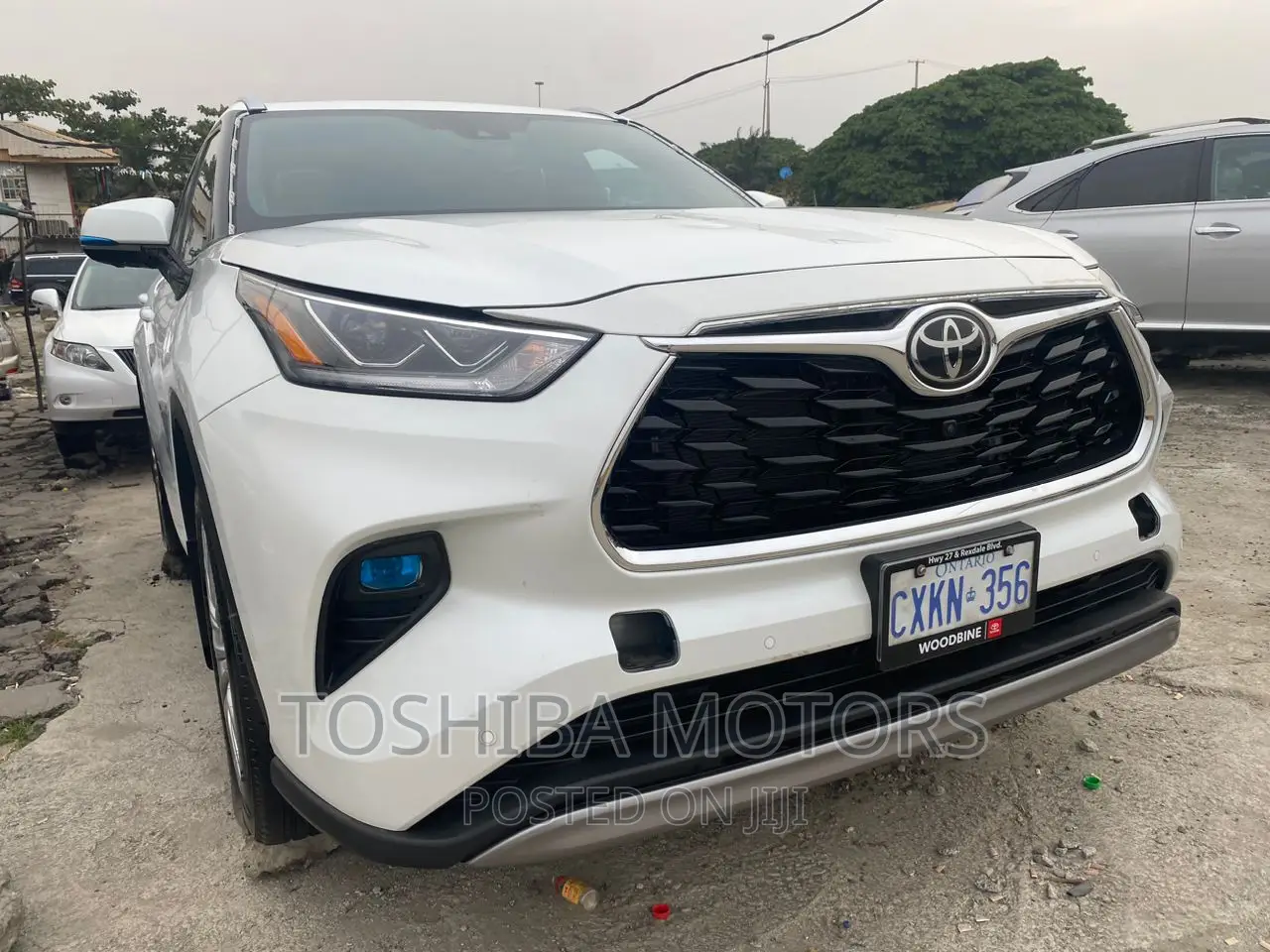 Toyota Highlander Platinum 2022 White