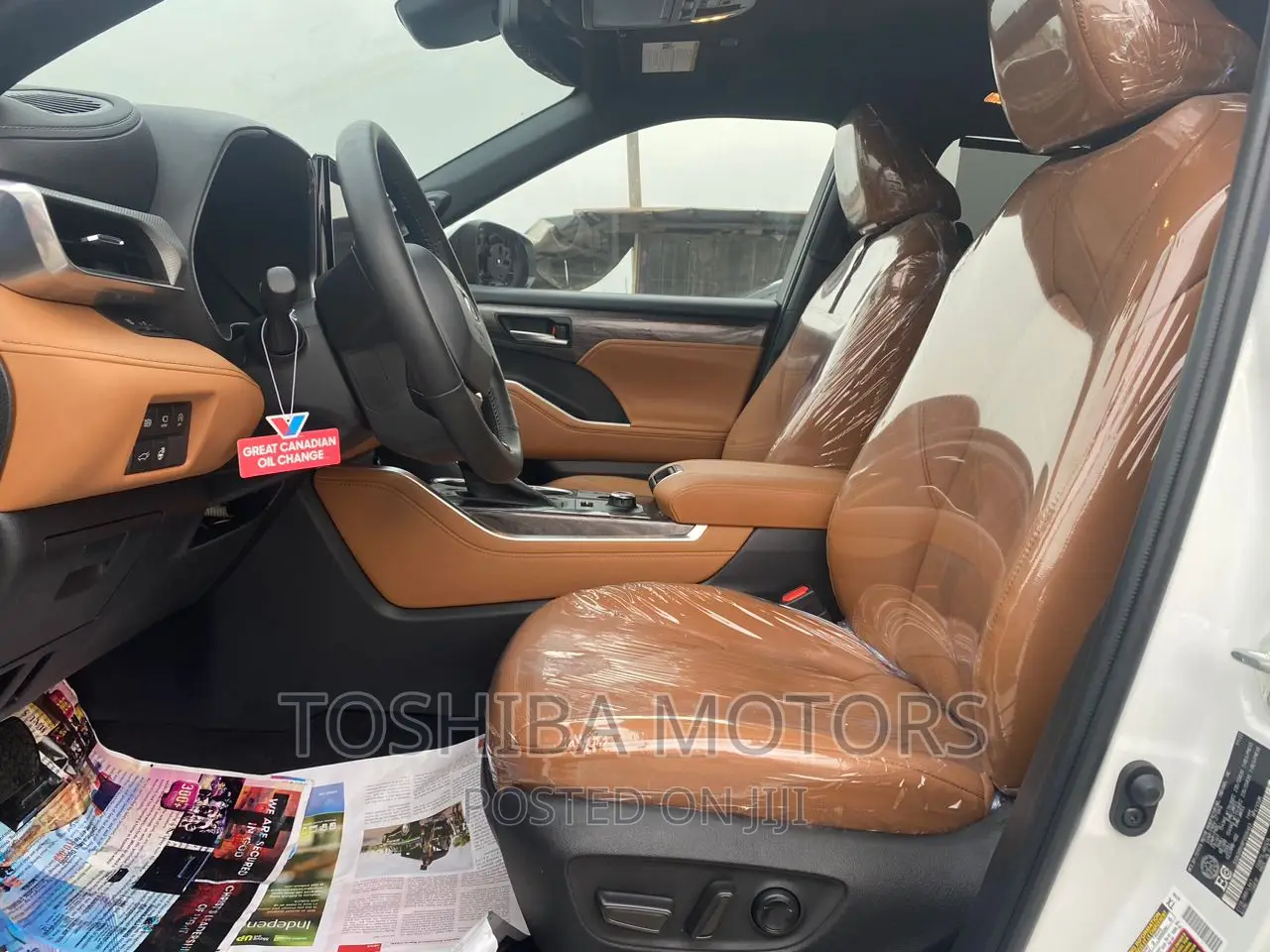 Toyota Highlander Platinum 2022 White