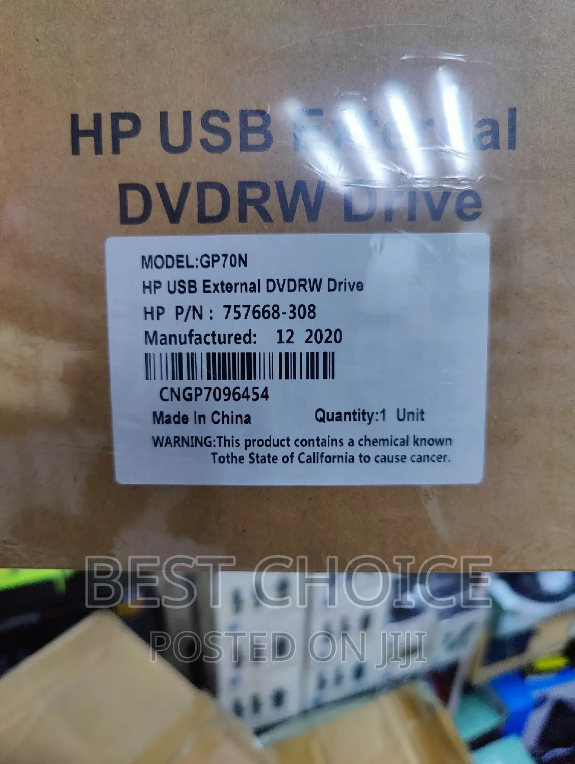 HP Original Ext USB DVD-Rw Drive