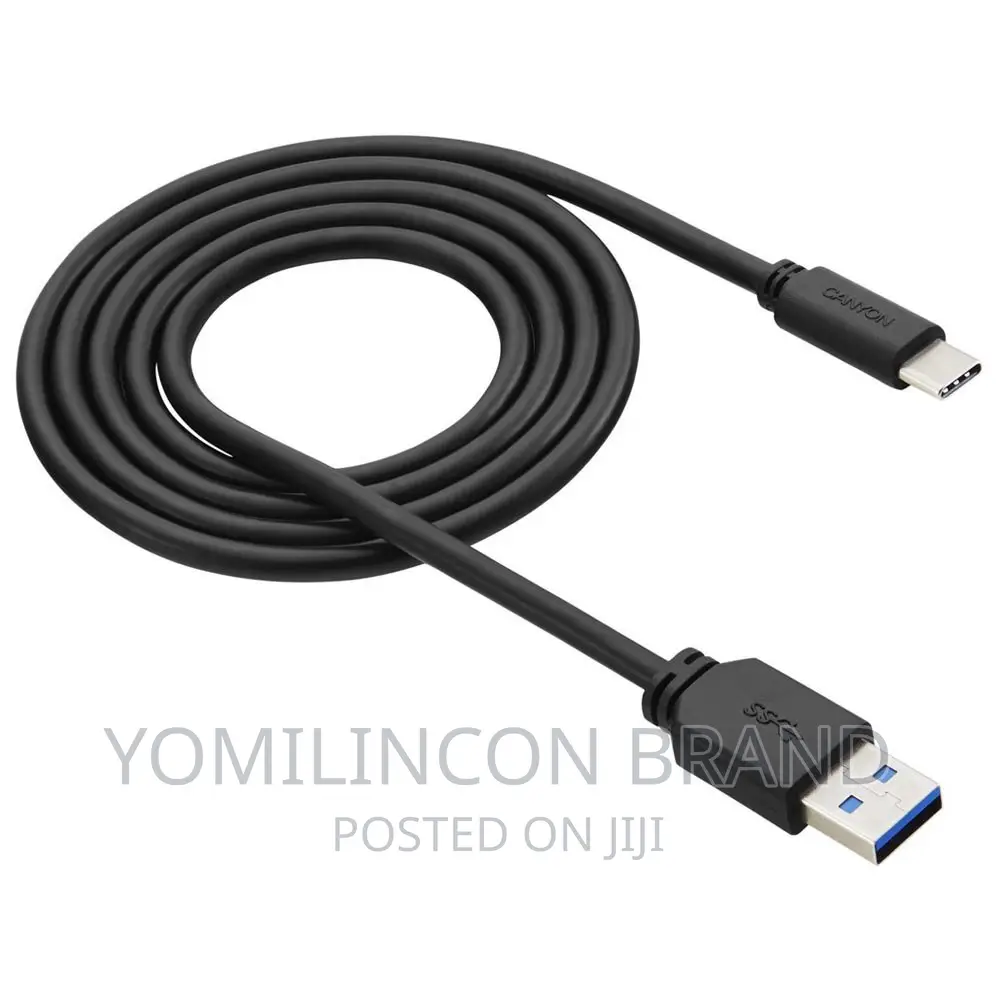 Canyon PVC Cable USB 3.0 to Type C 1m