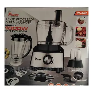 Paloma 1200w (8in1) Yam Pounder and Multi Food Processors