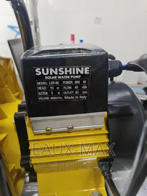 Sunshine Surface Solar Pump