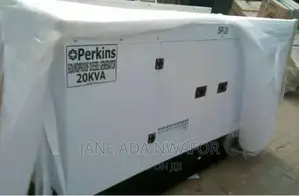 20kva Perkins Soundproof Gen 100% Copper Coil Free Delivery
