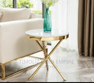 Photo - 3 Legs Crossing Marble Sides Stool